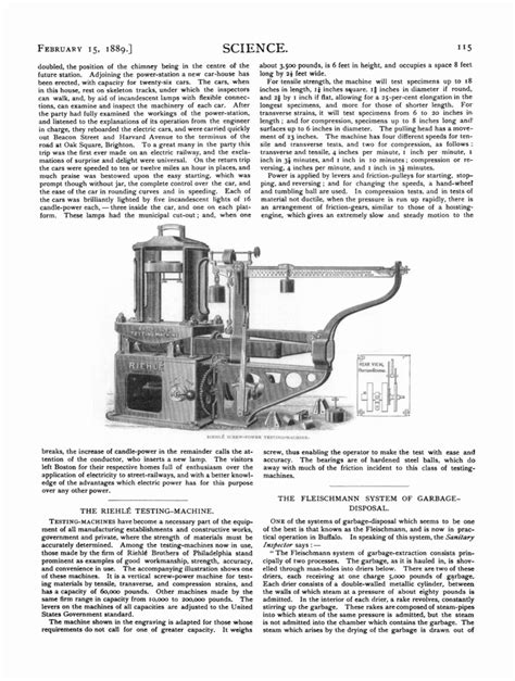 The Riehlé Testing